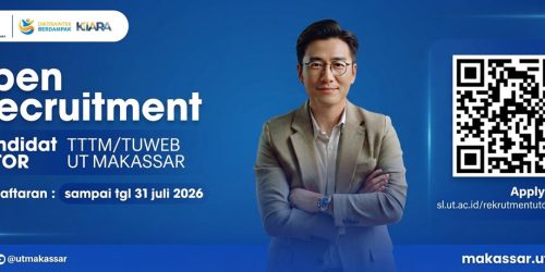 REKRUTMEN KANDIDAT TUTOR TTM/TUWEB UT MAKASSAR