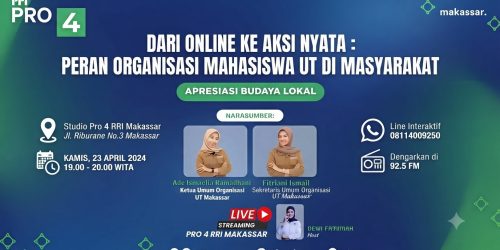 Bukan Sekadar Kuliah Online: Satu Jam yang Ubah Cara Pandang soal Mahasiswa UT—Malam Ini di RRI