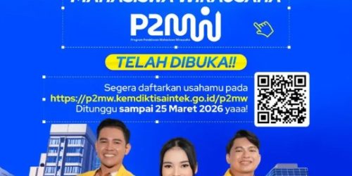 Dorong Wirausaha Muda dari Berbagai Daerah, UT Ajak Mahasiswa Ikuti P2MW 2026