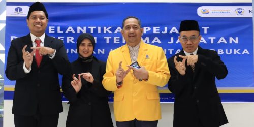 Perkuat Tata Kelola, Universitas Terbuka Lantik Pejabat Baru