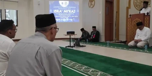 UT Makassar Peringati Isra Mi’raj, Momentum Perkuat Iman dan Ukhuwah Islamiah