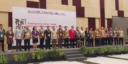 Hadir di Seminar dan Monev Akhir RKI di Unhas, UT Dukung Pengembangan Riset Nasional